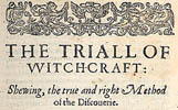 The Triall of witchcraft...